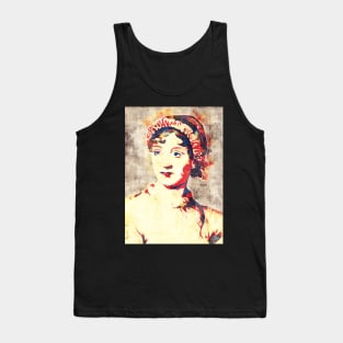 Jane Austen Pop Art Tank Top